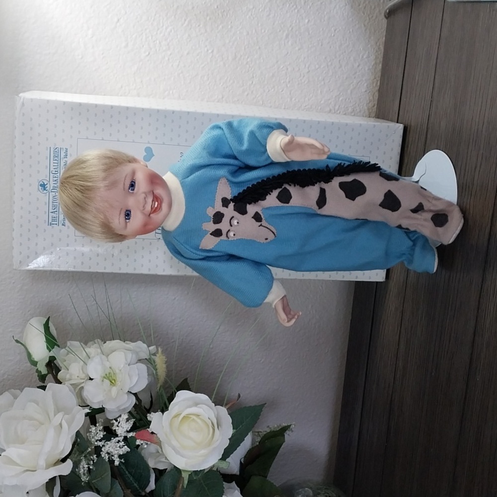 Vintage 1992 Ashton Drake Porcelain  Doll.